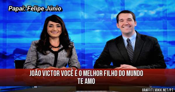 João Victor você é o Melhor filho do Mundo Te Amo