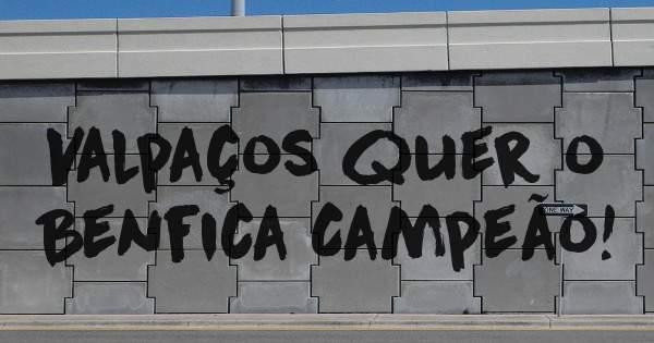 Valpaços quer o Benfica Campeão!