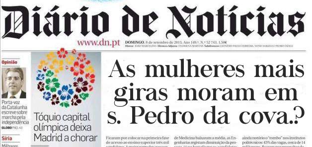 As mulheres mais giras moram em s. Pedro da cova.? 