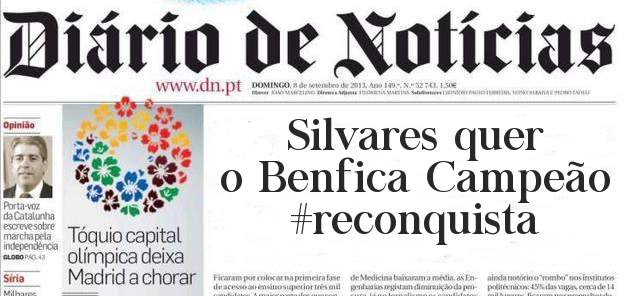 Silvares quer o Benfica Campeão
#reconquista