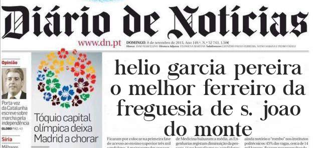 helio garcia pereira o melhor ferreiro da freguesia de s. joao do monte