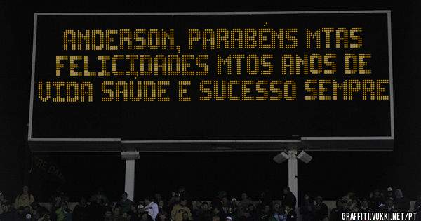 Anderson, parabéns mtas felicidades mtos anos de vida saúde e sucesso sempre