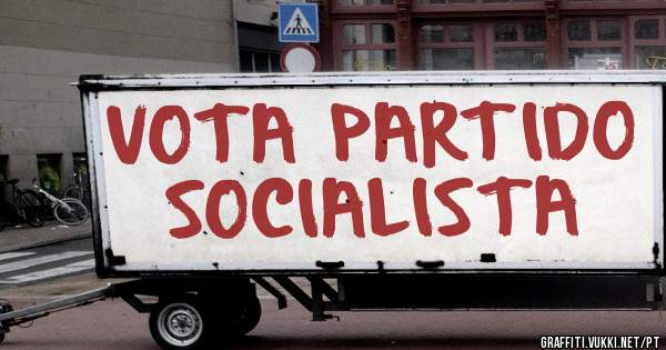 VOTA PARTIDO SOCIALISTA