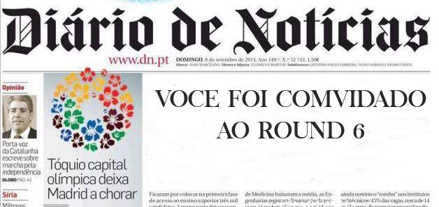 VOCE FOI COMVIDADO AO ROUND 6