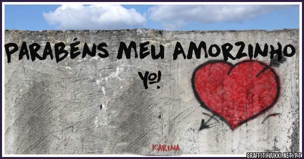 Parabéns meu Amorzinho ❤
