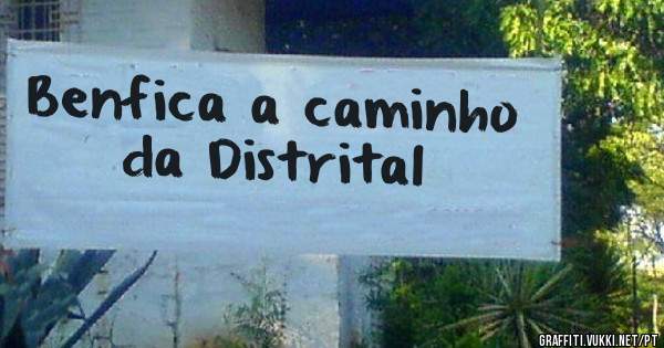 Benfica a caminho da Distrital