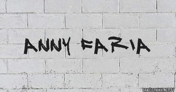ANNY FARIA