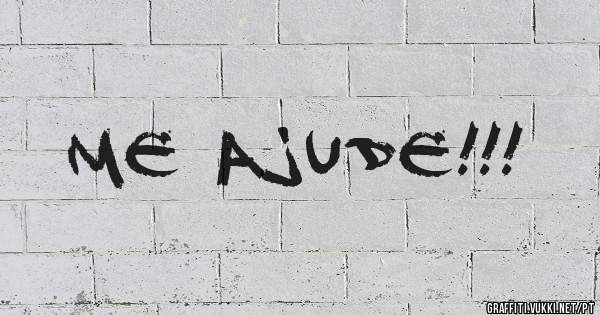 Me ajude!!!