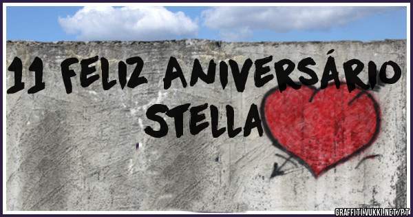 11 Feliz Aniversário Stella 