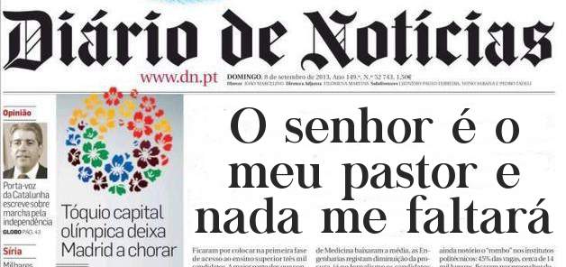 O senhor é o meu pastor e nada me faltará