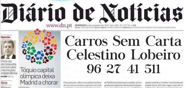 Carros Sem Carta
Celestino Lobeiro
96 27 41 511