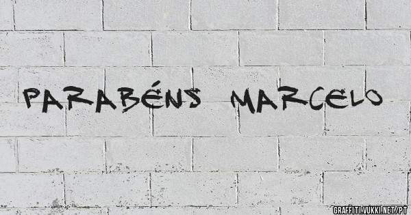 Parabéns  Marcelo 
