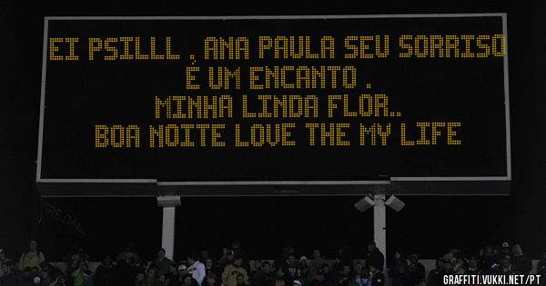 Ei psilll . Ana Paula seu sorriso é um encanto .
Minha linda flor.. 
Boa noite Love the my Life 