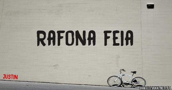 Rafona feia