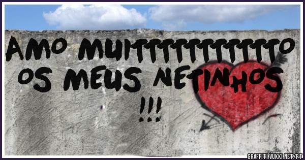 AMO MUITTTTTTTTTTTO OS MEUS NETINHOS !!!
