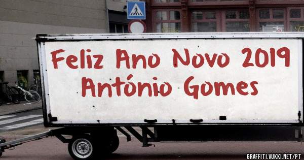 Feliz Ano Novo 2019
António Gomes 