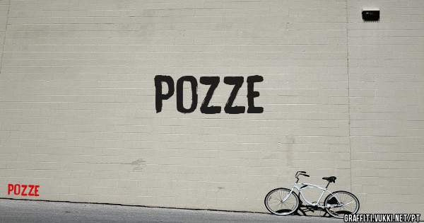Pozze
