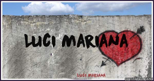  Luci Mariana