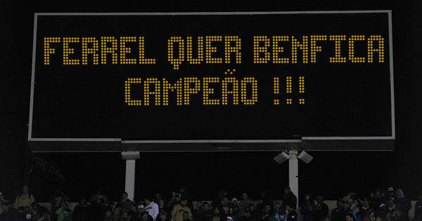 FERREL QUER BENFICA CAMPEÃO !!!
