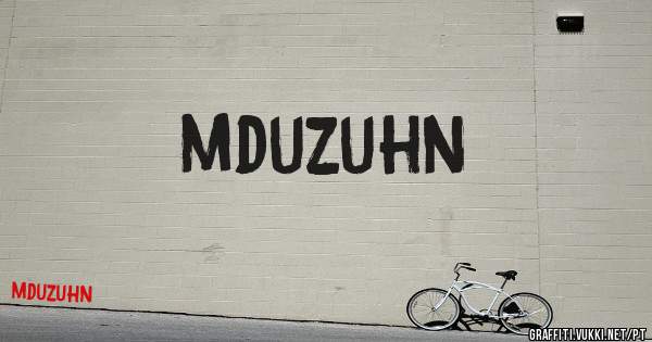 mduzuhn