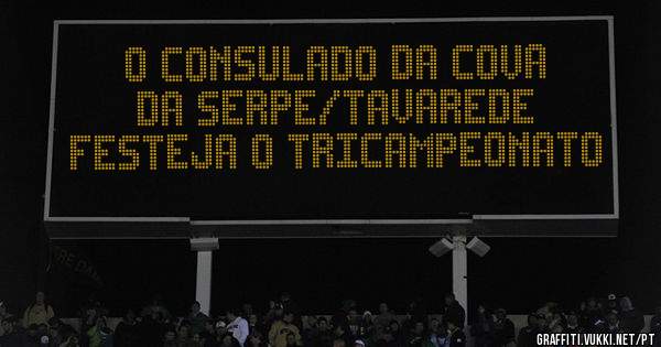O consulado da Cova da Serpe/Tavarede festeja o tricampeonato