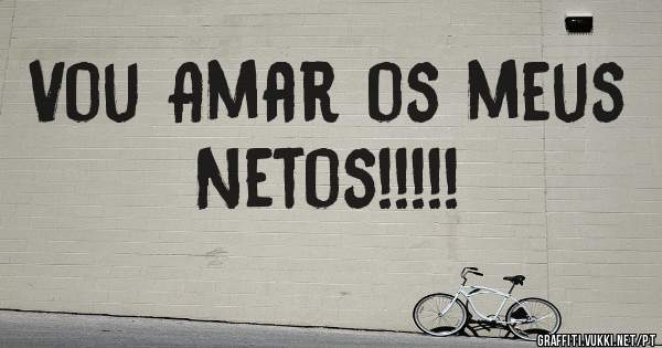 Vou Amar os meus Netos!!!!!