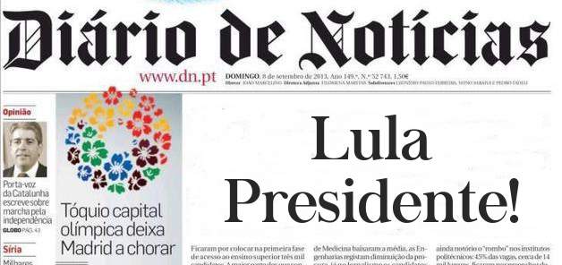 Lula
Presidente! 
