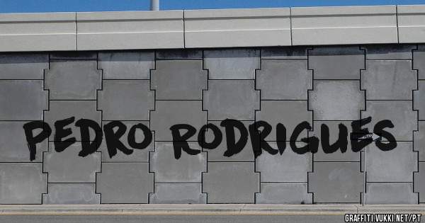 Pedro Rodrigues 