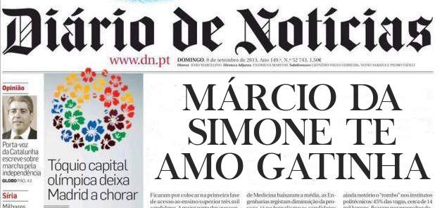 MÁRCIO DA SIMONE TE AMO GATINHA 