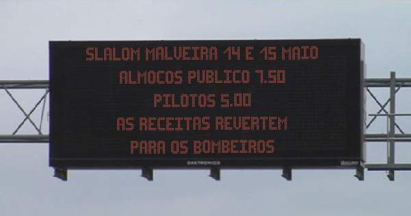 SLALOM MALVEIRA 14 E 15 MAIO
ALMOCOS PUBLICO 7.50
PILOTOS 5.00
AS RECEITAS REVERTEM
PARA OS BOMBEIROS