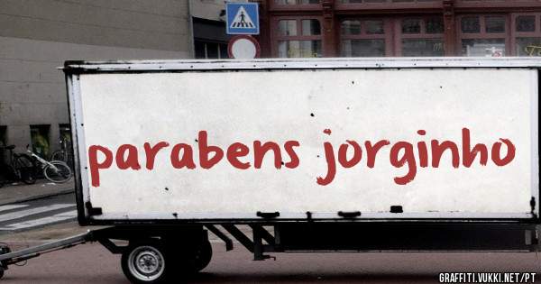 parabens jorginho
