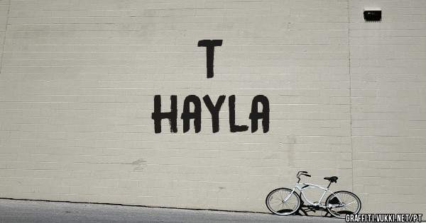 T
hayla
