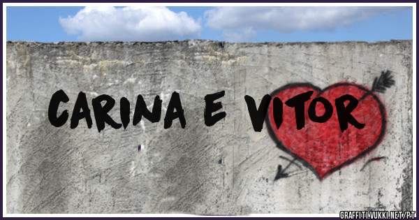 carina e vitor 
