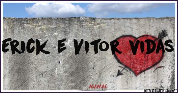 Erick e Vitor vidas