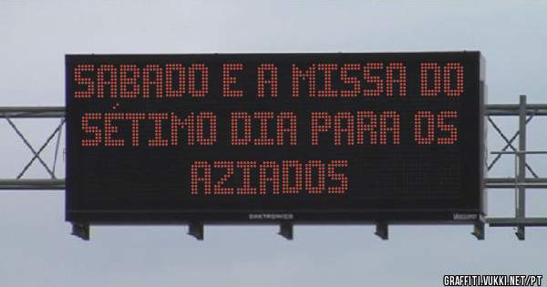 Sabado e a missa do sétimo dia para os aziados 