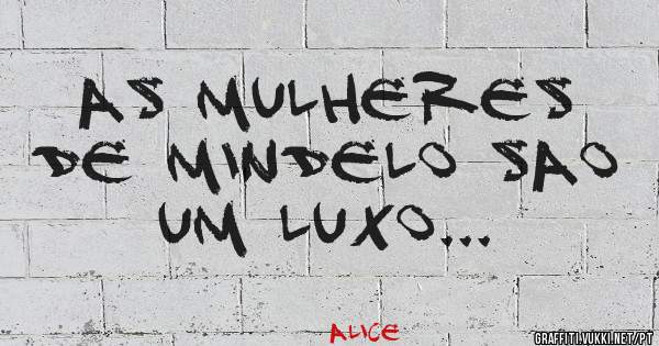 As mulheres de mindelo sao um luxo...