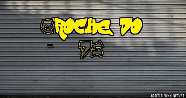 Croche do 
      DS