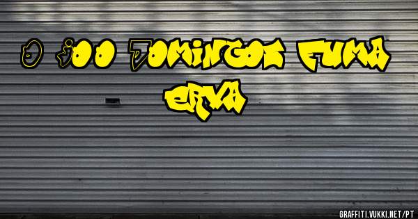 O João Domingos fuma erva!