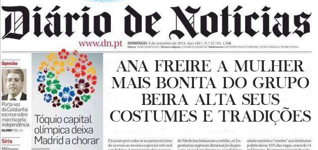 ANA FREIRE A MULHER MAIS BONITA DO GRUPO BEIRA ALTA SEUS COSTUMES E TRADIÇÕES