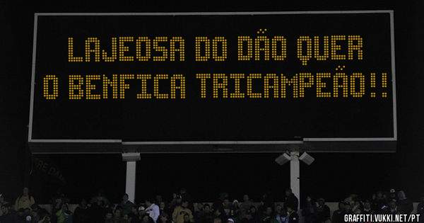 Lajeosa do Dão quer o Benfica Tricampeão!!