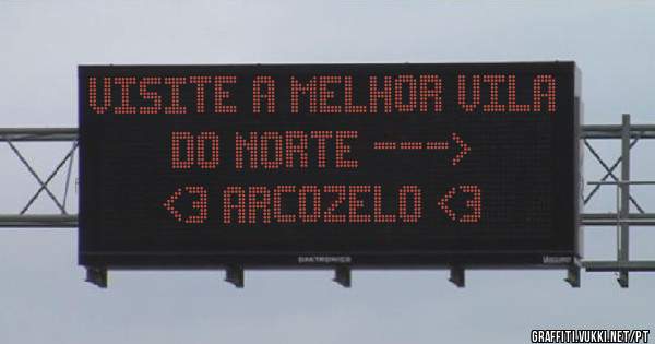 Visite a melhor Vila do Norte ---> 
<3 Arcozelo <3