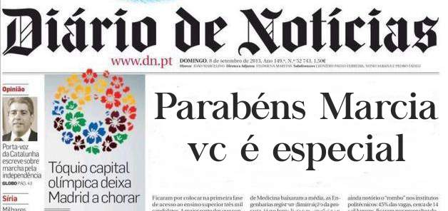 Parabéns Marcia vc é especial 