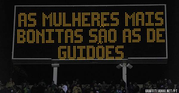 As mulheres mais bonitas são as de Guidões 