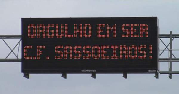 ORGULHO EM SER C.F. SASSOEIROS!