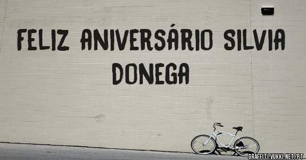 Feliz aniversário Silvia Donega 