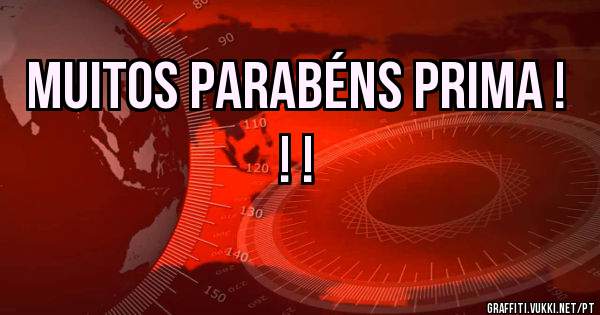 Muitos parabéns prima ! ! !
