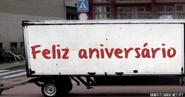 Feliz aniversário 