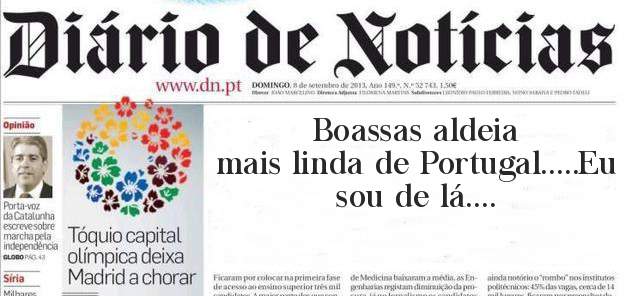 Boassas aldeia mais linda de Portugal.....Eu sou de lá....