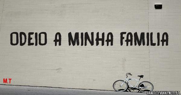 ODEIO A MINHA FAMILIA