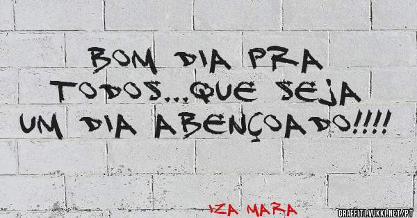 Bom dia pra todos...que seja um dia abençoado!!!! 